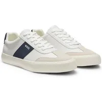 BOSS Aiden Tenn Sneaker Casual-Halbschuh, Freizeitschuh mit Logoschriftzug