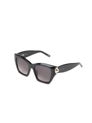 Furla Sonnenbrille Glänzend Schwarz