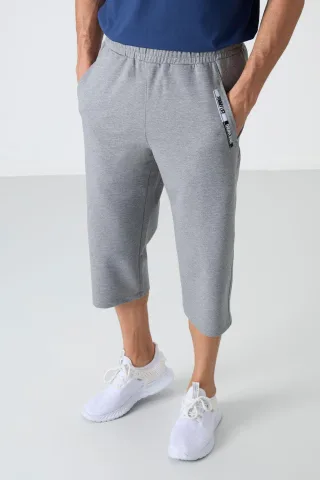 Herren Capri-Shorts mit mittlerer Taille