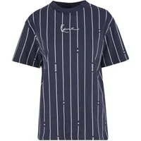 Karl Kani T-Shirt Karl Kani Signature Pinstripe Os T-Shirt (1-tlg)