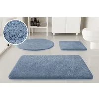 OTTO home Badematte Kaarin, Höhe 30 mm, rutschhemmend beschichtet, schnell trocknend, Polyester, rechteckig, Badteppich, getuftet, flauschig, hochflor, große Farbauswahl