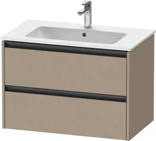Duravit Ketho.2 Waschtischunterbau wandhängend Leinen Matt 810x480x550 mm - K25263075750000 K25263075750000