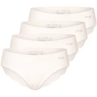 sloggi Hipster 4er Pack ZERO Microfibre 2.0 (Spar-Set, 4-St) Hipster - Nahtlos - Kein Abzeichnen unter Kleidung, Weich und leicht