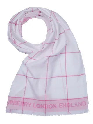Burberry Schal PAREO weiß