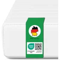 Komfortschaummatratze H3, Kaltschaummatratze Höhe 10 cm, Schlaftroll, 90x200 cm, 140x200 cm, 180x200 cm und weitere Größen