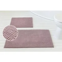 OTTO home Badematte Kaelan, weicher Chenille, Höhe 14 mm, rutschhemmend beschichtet, fußbodenheizungsgeeignet, Polyester, rechteckig, Badvorleger, Badteppich weiches Chenille, pastellfarben, Badezimmer