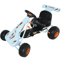 HOMCOM Go-Kart Kinder Go-Kart mit Handbremse