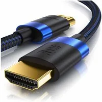 Primewire HDMI-Kabel, 2.1, HDMI Typ A (400 cm), 8K @ 120Hz / 4K @ 240Hz DSC, Ultra High Speed, Nylonummantelung, 4m