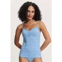 Tranquillo Shirttop 2er-Set Jerseytop Minaa aus Bio-Baumwolle zarte Spitze