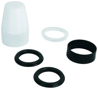 Grohe Dichtungssatz 46429000 glanzschwarz, 46429K00 46429K00