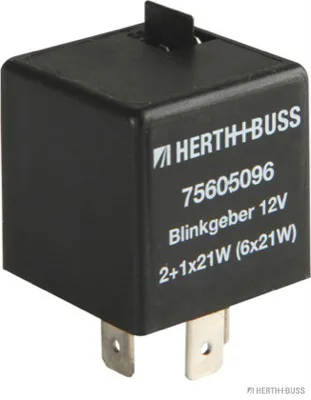 HERTH&BUSS Blinkgeber, 12 V, 6 pins, elektronisch - 75605096