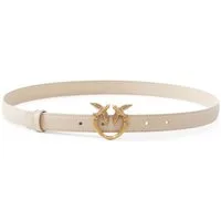 PINKO Ledergürtel H2 Belt aus echtem Rindsleder