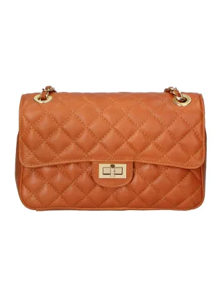 Gave Lux Schultertasche Frauen DARK COGNAC