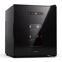 Klarstein Weinkühlschrank Silent Vino 16 bottle uno, für 16 Standardflaschen á 0,75l,Wein Flaschenkühlschrank Weintemperierschrank Weinschrank Kühlschrank