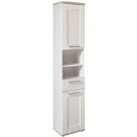 moebel-dich-auf Hochschrank ELEGANCE (Badezimmerschrank, mit 6 Fächern und 1 Schublade) Höhe 190cm