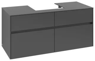 Villeroy & Boch Waschtischunterschrank Collaro C070B0 1200x548x500mm m. Bel. 4 Ausz. Waschtisch mitt C070B0VR