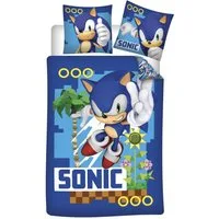 Sonic Kinderbettwäsche Sonic the Hedgehog Turbo Kinderbettwäsche 100x135cm