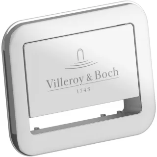 Villeroy und Boch Push-to-Open Ventil U909520AL 14,5x27,5x11,4cm, ohne Überlauffunktion, nature grey