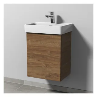 Sanipa 3way Waschtischunterbau zu Laufen Pro S Waschtisch mit 1 Tür, Eiche-Kansas SM78359