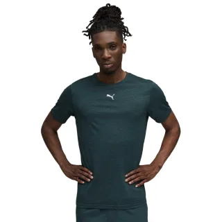 Puma - "Tad" T-Shirt für Herren, Performance, Fitnessstudio (Terrain grün)