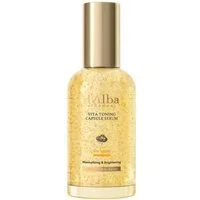 d'Alba Gesichtsserum Piedmont Vita Toning Capsule Serum – 100 ml Vita-Kapsel-Technologie mit Weißem Trüffel-Extrakt, Täglicher Vitamin-Boost für Strahlende Haut