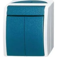 Serienschalter 2601/5 W-53 grau, Retail