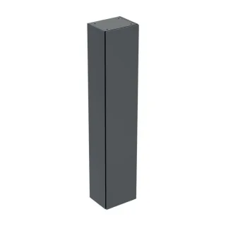 Geberit One Hochschrank 505083008 36x180x29,1cm, 1 Tür, mattschwarz