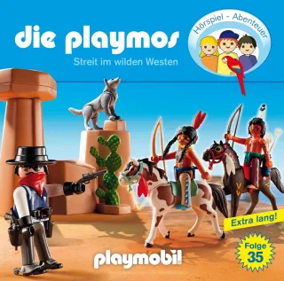 Die Playmos / Folge 35 / Streit im Wilden Westen [Audio CD] Playmosdie