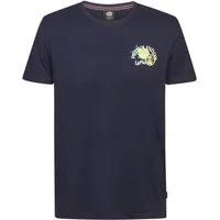 Petrol Industries T-Shirt T-Shirt mit Rückenprint CosmosAzul