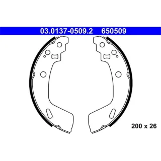 ATE Bremsbacken hinten Suzuki Swift 4