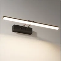EMKE LED Spiegelleuchte Wandleuchte 40cm drehbar Badezimmer, LED fest integriert, Kaltweiß, Neutralweiß, IP44 Wasserdihct 4200K/6500K Kaltweiß Neutralweiß Licht