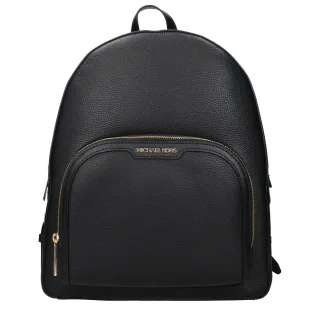Michael Kors Schwarze Leder-Rucksack