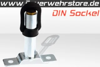 DIN Aufsteckrohr zur senkrechten Montage