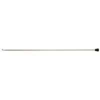 KnitPro Häkelnadeln Afghanisch Tunesische Häkelnadel Länge 30 cm, Tunesische Häkelnadel, Tunesische Häkelnadel, Aluminium, 30 cm, 2,0-5,0 mm