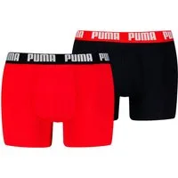 PUMA Boxershorts PUMA MEN EVERYDAY BASIC BOXERS 2P (Packung, 2er Pack) mit Puma Webbund