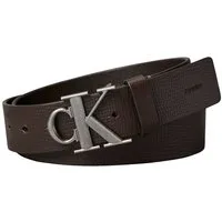 Calvin Klein Ledergürtel CK BUCKLE 40MM FIXED Größenverstellbar mit Metallschließe