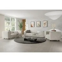 S-Style Möbel Polstergarnitur 3+2+1 Gustav aus Cord-Stoff mit bequemem Sitz, (1x 3-Sitzer-Sofa, 1x 2-Sitzer-Sofa, 1x Sessel)