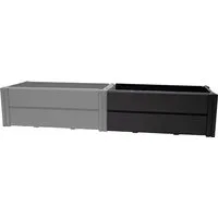 KHW Hochbeet Erweiterungsset für Hochbeet Demeter - schmal, BxTxH: 82x44x31 cm