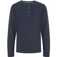 Blend Langarmshirt BHNOBLE aus Baumwollmischung, normale Passform, mit Rundhalsausschnitt
