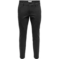 ONLY & SONS Chinohose Herren Stoffhose ONSMARK Slim Fit Freizeithose mit Stretch