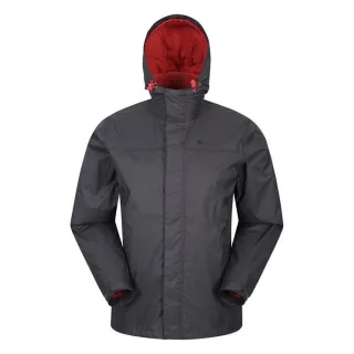 Mountain Warehouse Herren Torrent Wasserdichte Jacke (Dunkelgrau)