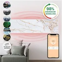 Klarstein Heizkörper Wonderwall Air Art Smart, elektrische Infrarot Wandheizung Thermostat Bild Heizung elektrisch