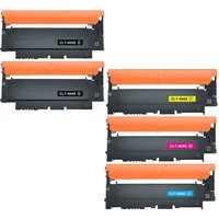 Toner Kingdom Tonerpatrone 1-5er Set CLT-404S CLT-P404C für SAMSUNG Xpress C480W C480FW C48X, (5-St)