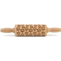 folkroll Teigroller 3D-Motiv-Teigrolle, Hundepfote