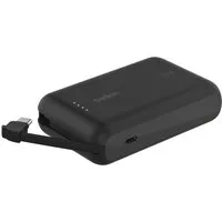 Belkin BoostCharge Power Bank 10K mit integrierten Kabeln Powerbank Belkin BOOST CHARGE Power Delivery Powerbank 10.000mAh, white