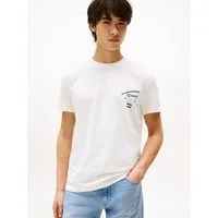 Tommy Jeans T-Shirt TJM REG SIGNATURE CITY TEE mit großem Rückenprint
