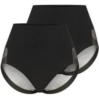 YSABEL MORA Shapingpants (2er Pack) formend, mittlerer Shape-Effekt, elastisch, Mesh