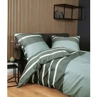 Janine Bettwäsche J. D., Mako-Satin, 2 teilig, Bettwäsche im Streifen-Design in verschiedenen Qualitäten