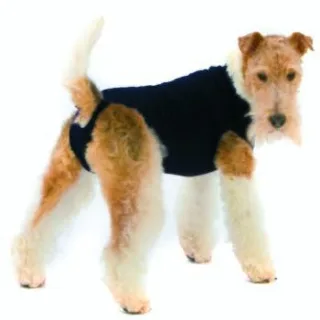 Trovet Hundebody Recovery Suit schwarz S