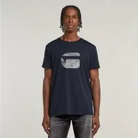 G-STAR T-Shirt Finger Print Burger mit Grafikprint